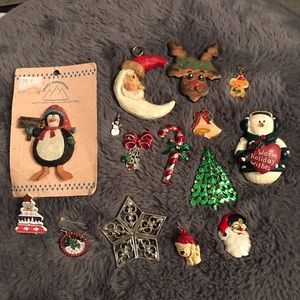 Misc Christmas jewelry Lot